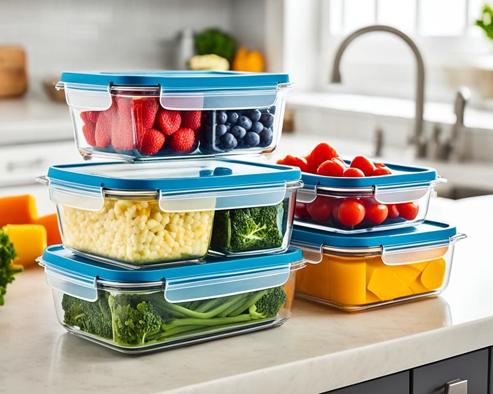 Meal planning containers