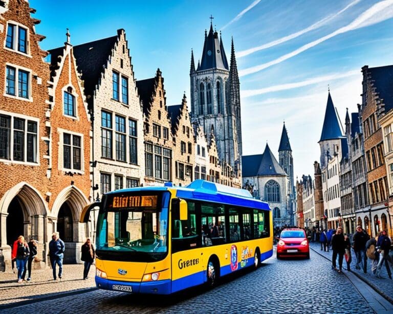 De beste busroutes in Gent voor toeristen