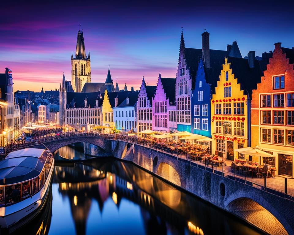 Nachtleven in Gent: Waar de avond tot leven komt