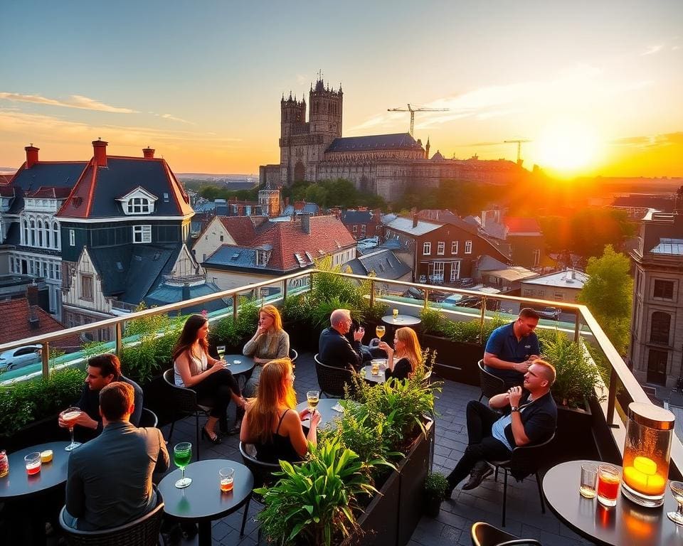 De beste rooftopbars met uitzicht over Gent