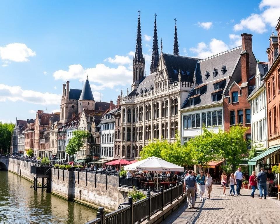 De beste route voor een weekend in Gent