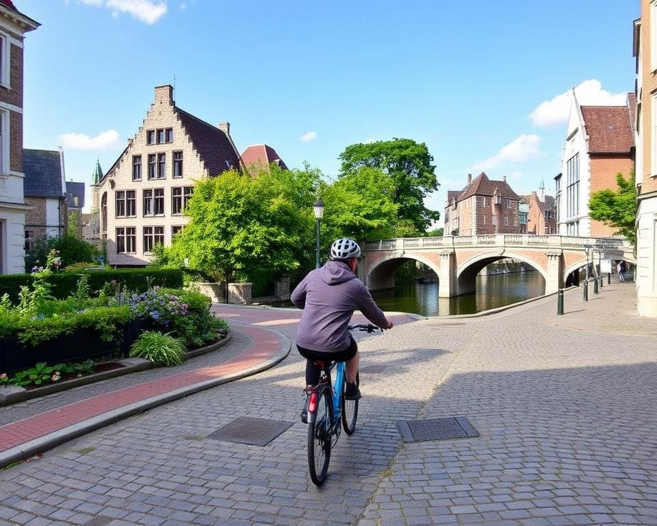 Duurzaam reizen in Gent met de fiets