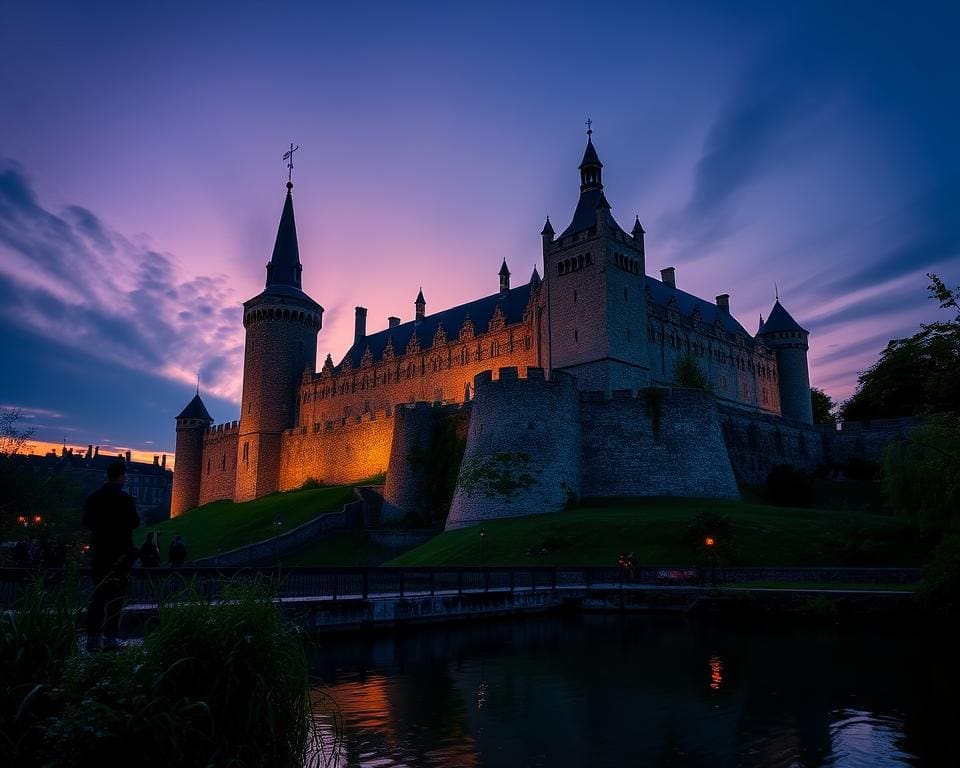 Korte geschiedenis van het Gravensteen in Gent