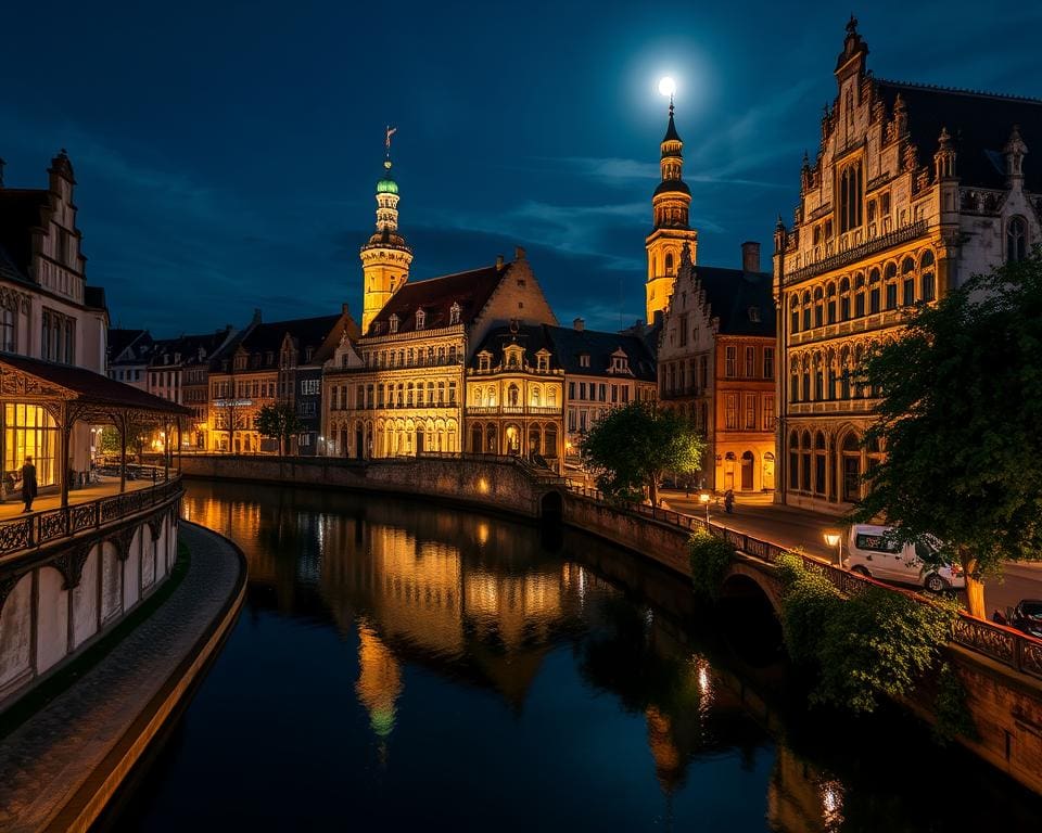 Verlichte Monumenten in Gent