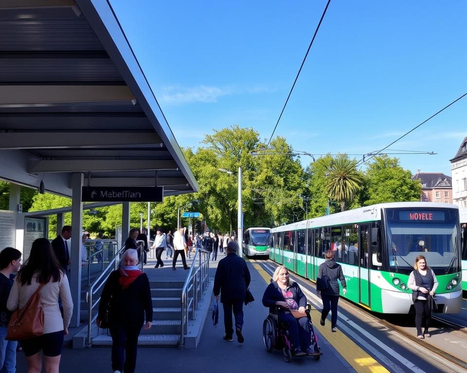 Voorzieningen en toegankelijkheid openbaar vervoer Gent