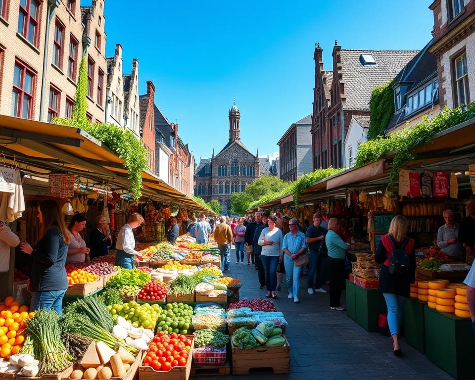 lokale markten in Gent