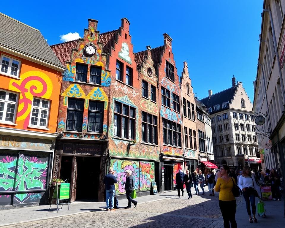 straatkunst in Gent