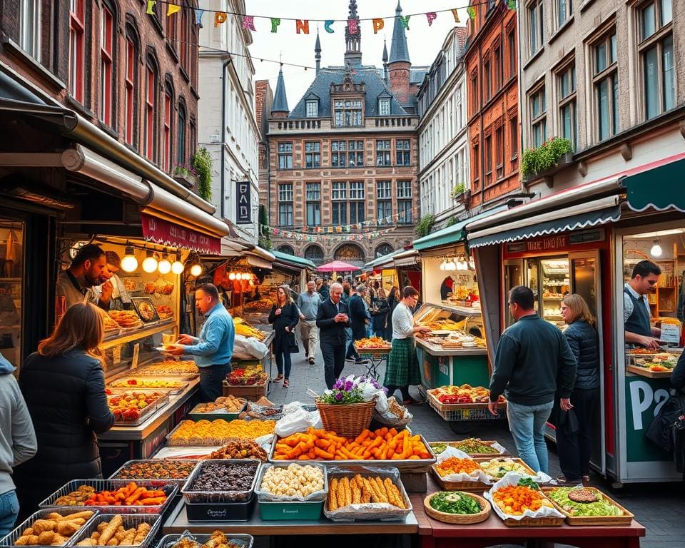 street food markten in Gent